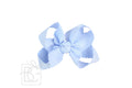 SCALLOPED EDGE BOW ON ALLIGATOR CLIP