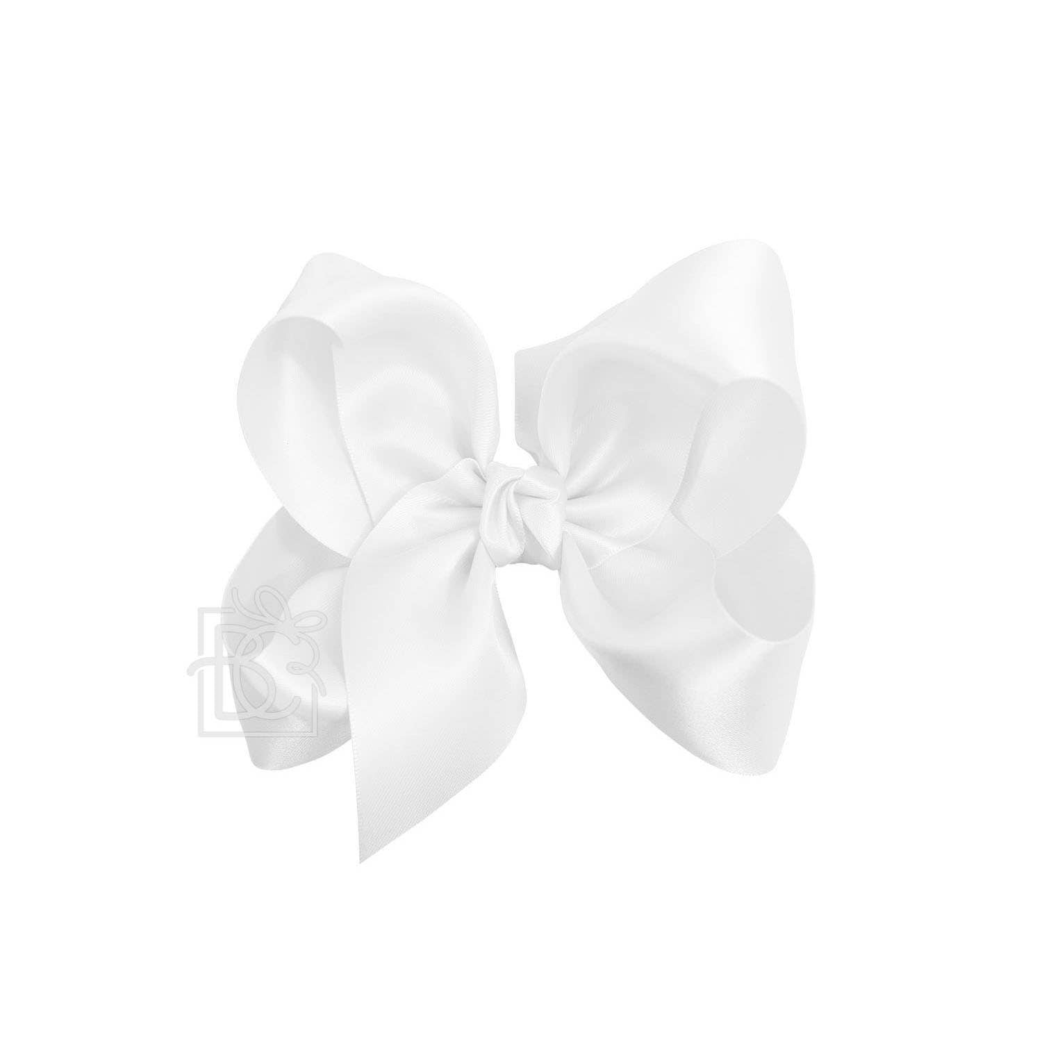 SATIN BOW ON CLIP