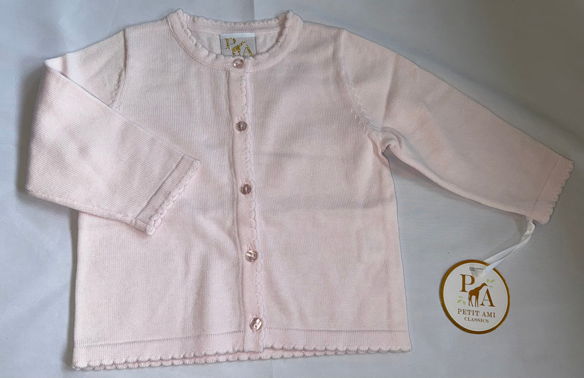Scallop Edge Cardigan