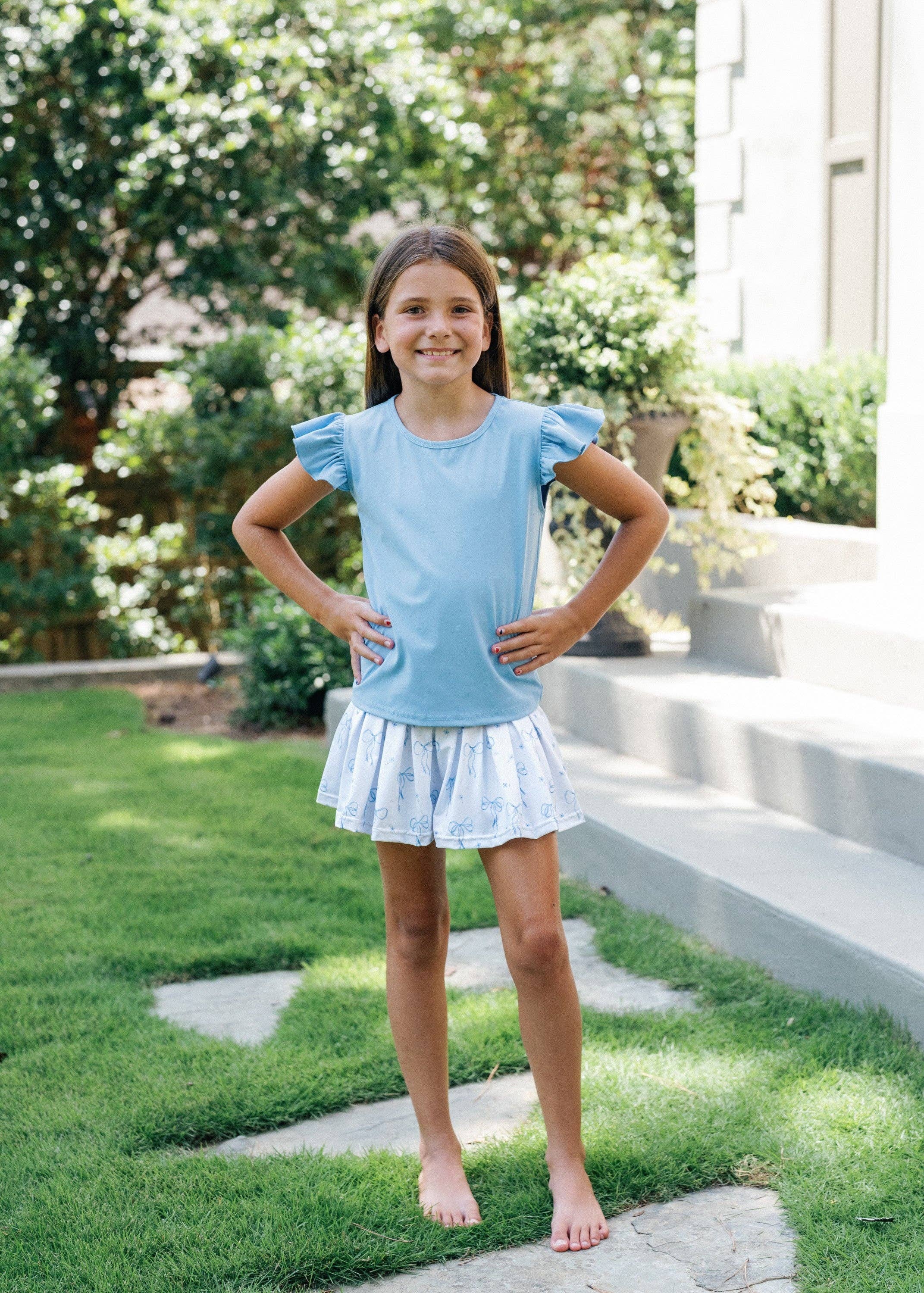 Collins Set - Blue Belle Bows