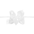PANTYHOSE HEADBAND W/SATIN BOW