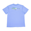Boys Performance Graphic Tee Royal Blue Lure