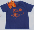 Navy/Orange Cheerleader T-Shirt