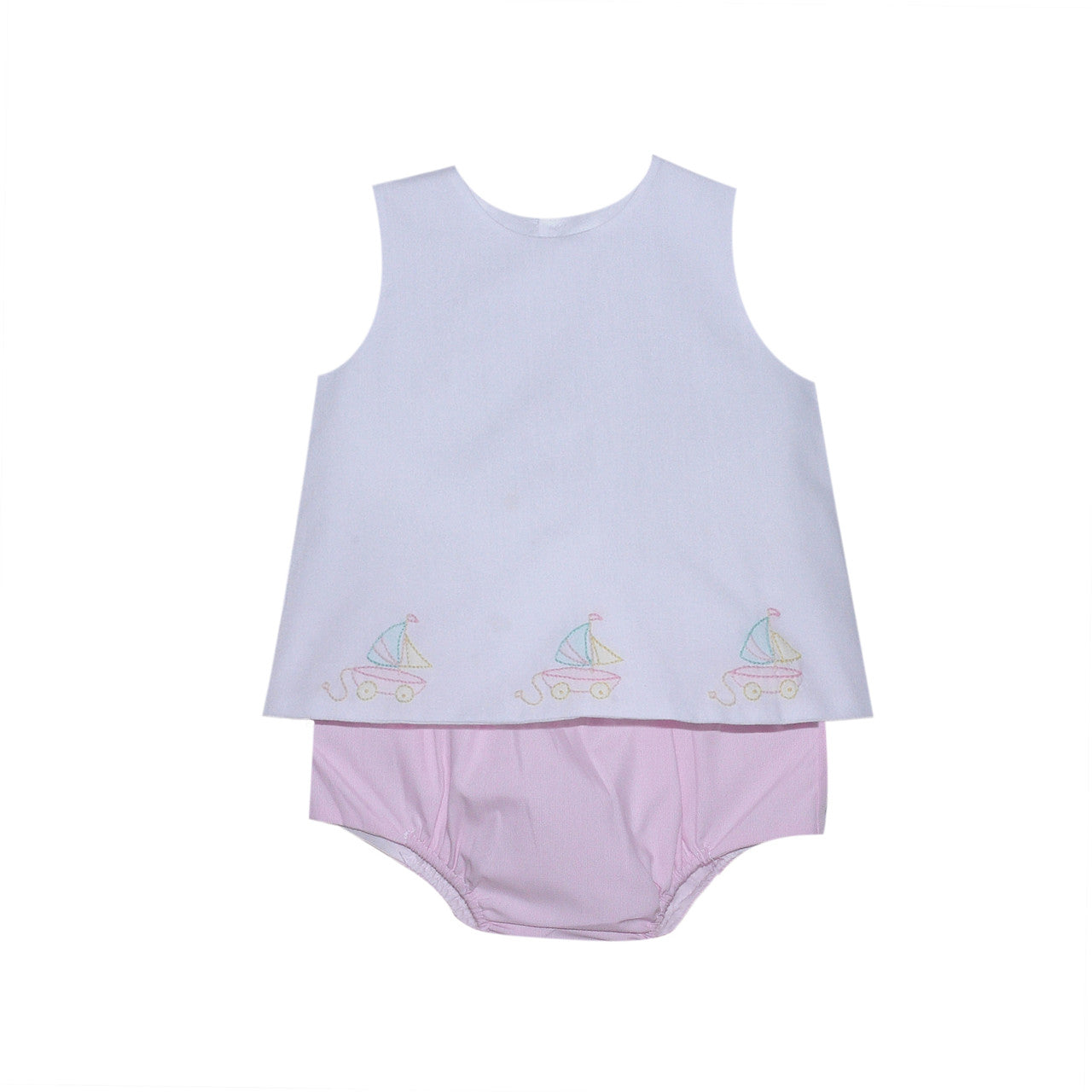 Bailey Diaper Set- Sailboat