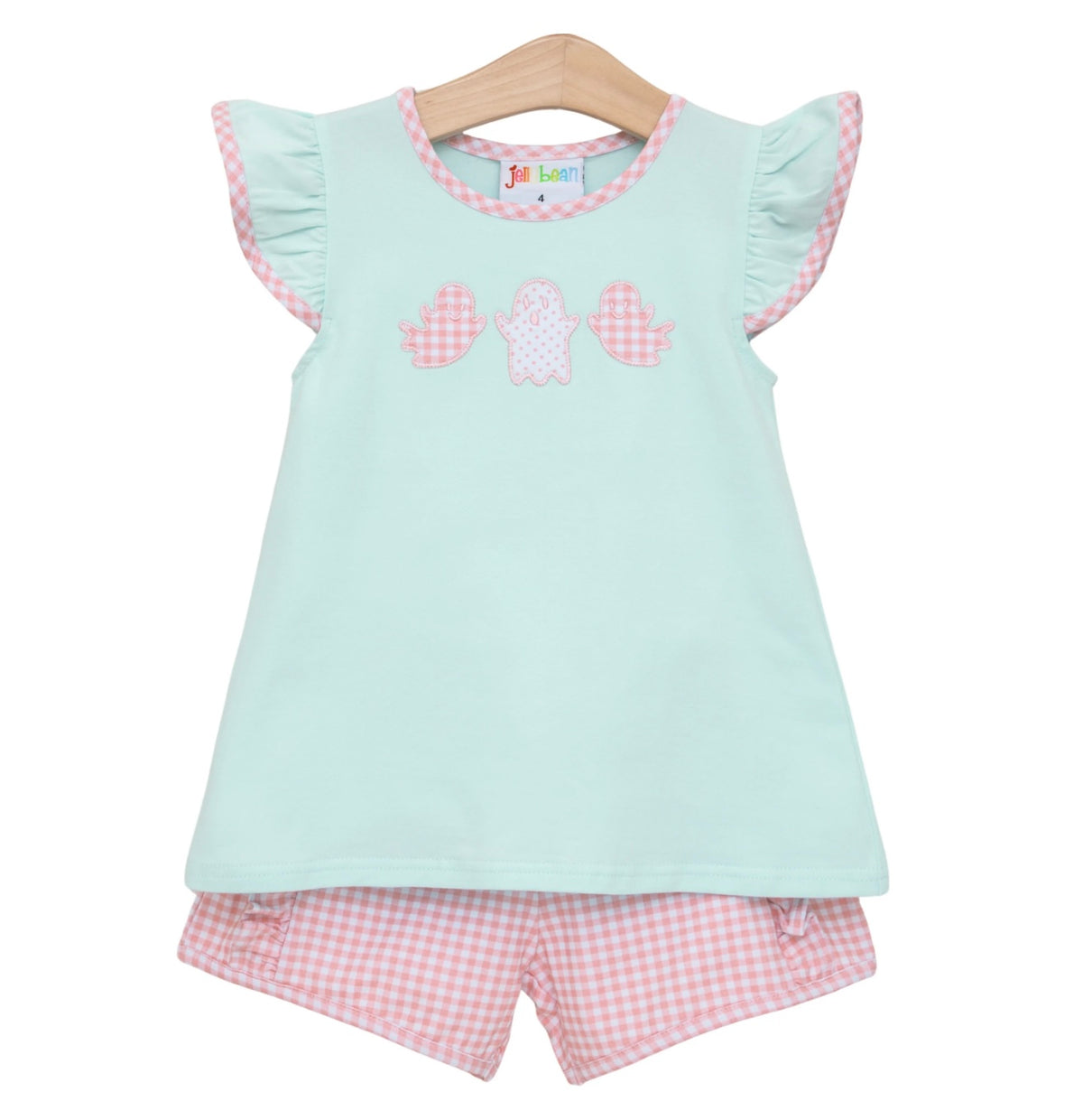 Boo Buddies Ruffle Shorts Set