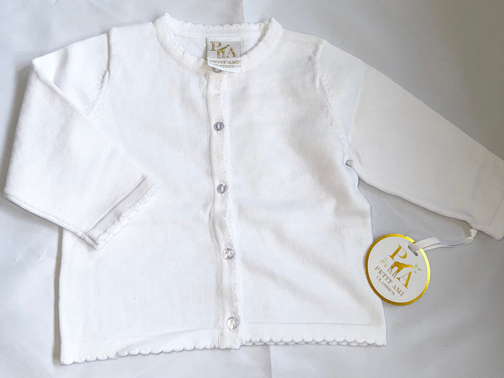 Scallop Edge Cardigan