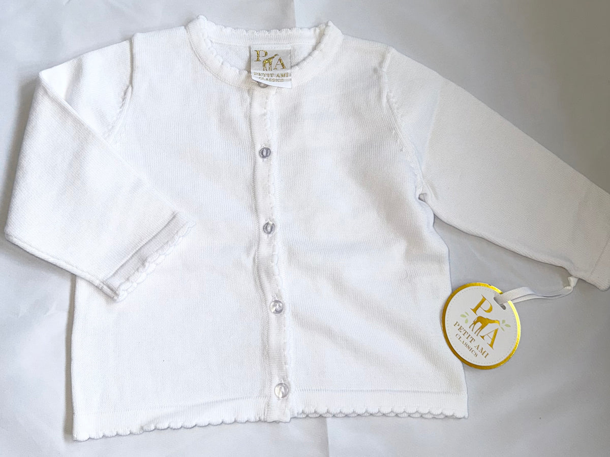 Scallop Edge Cardigan