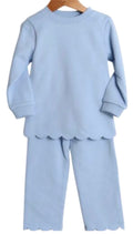 Scottie Scalloped Set