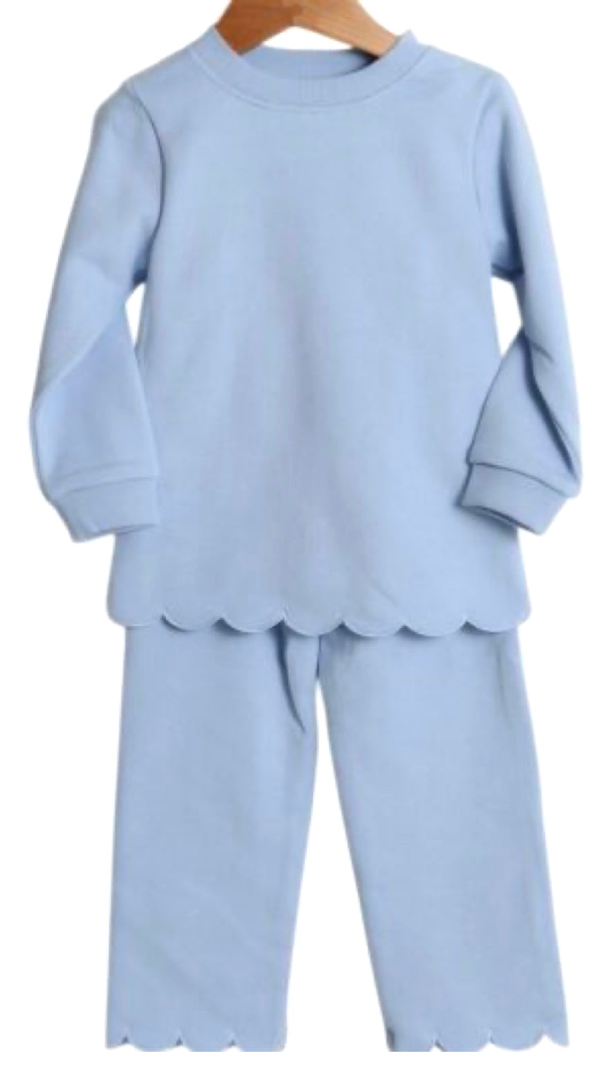 Scottie Scalloped Set