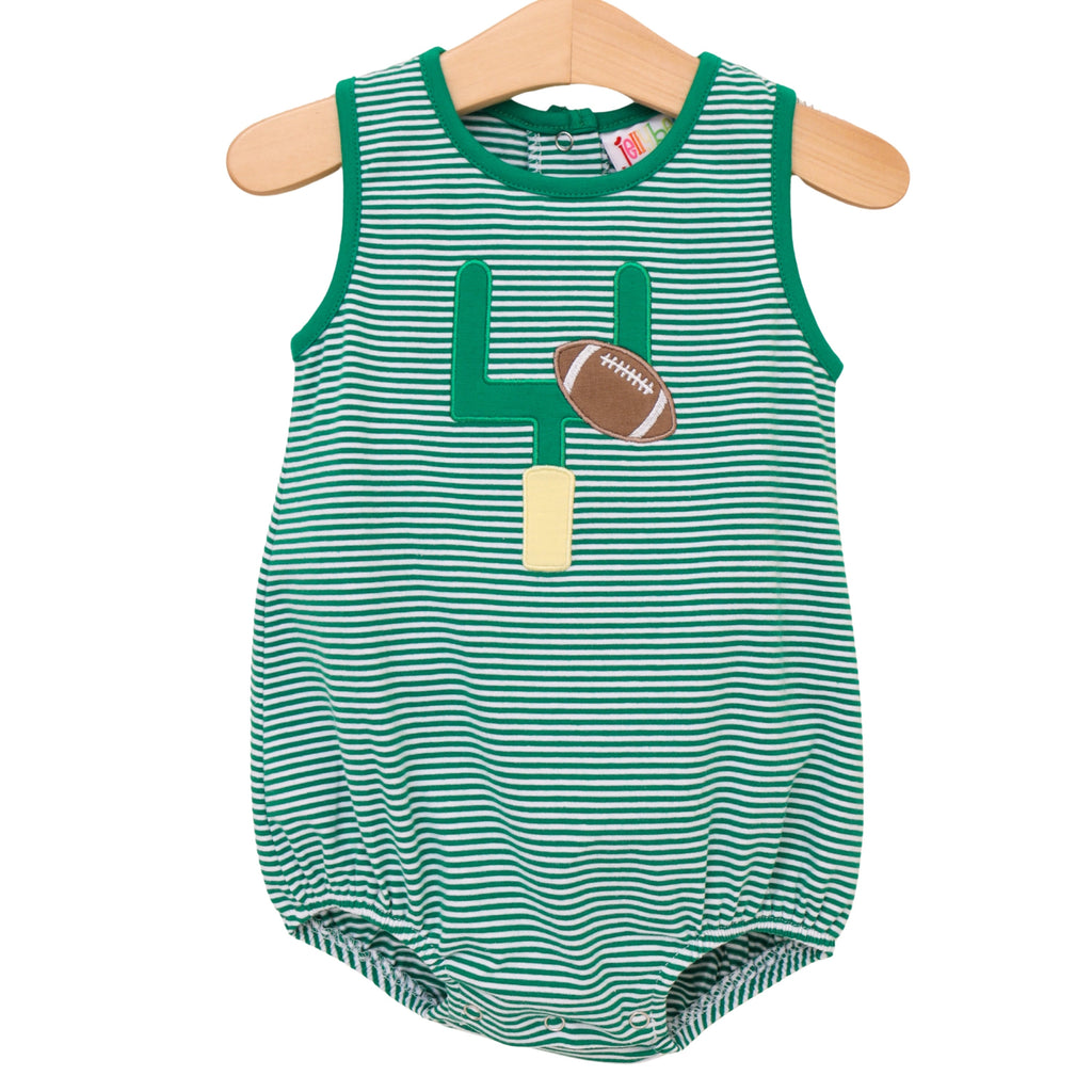 Green Striped - Down, Set, Hut Bubble
