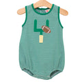 Green Striped - Down, Set, Hut Bubble