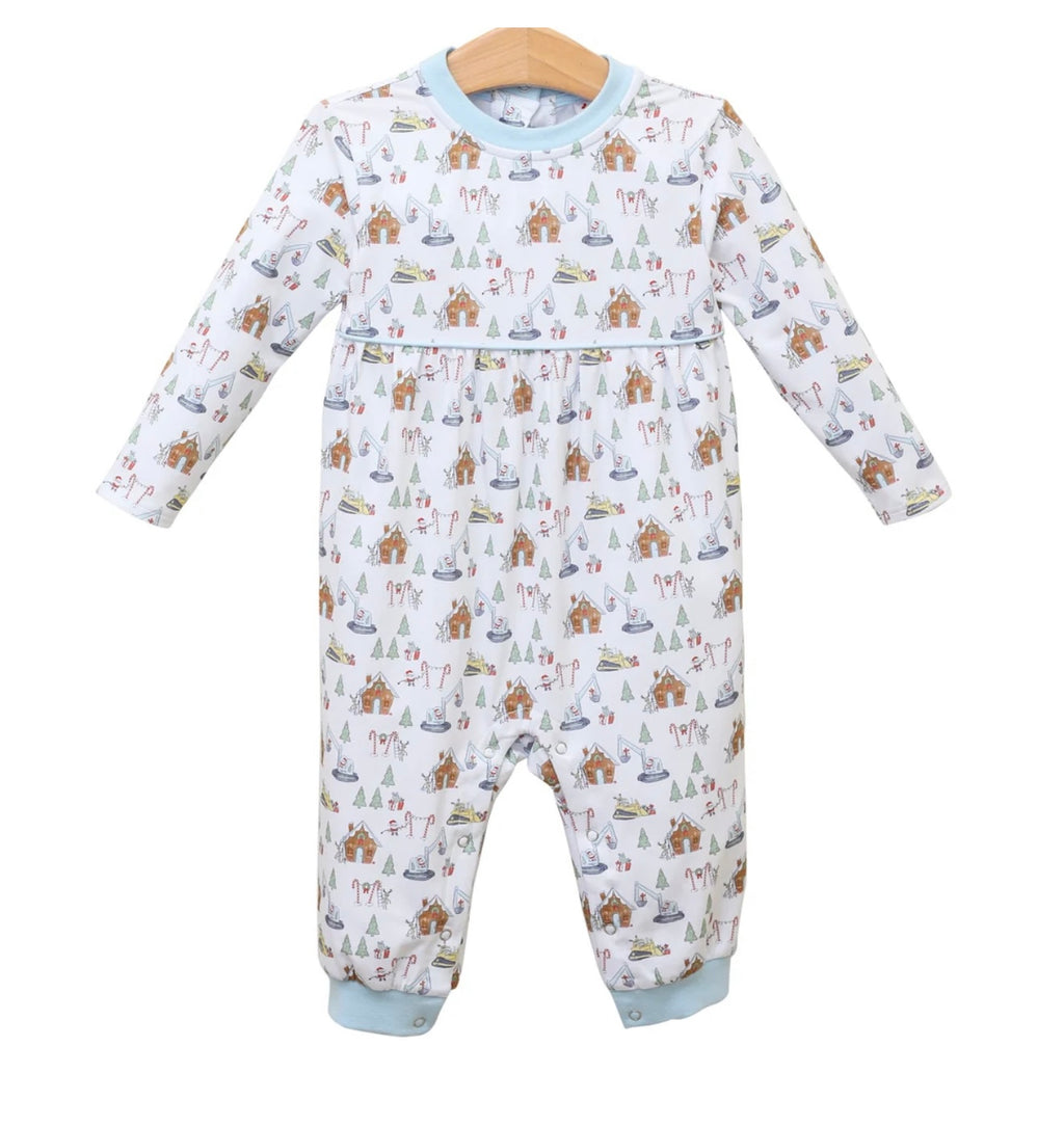 Constructing Christmas Patrick Romper