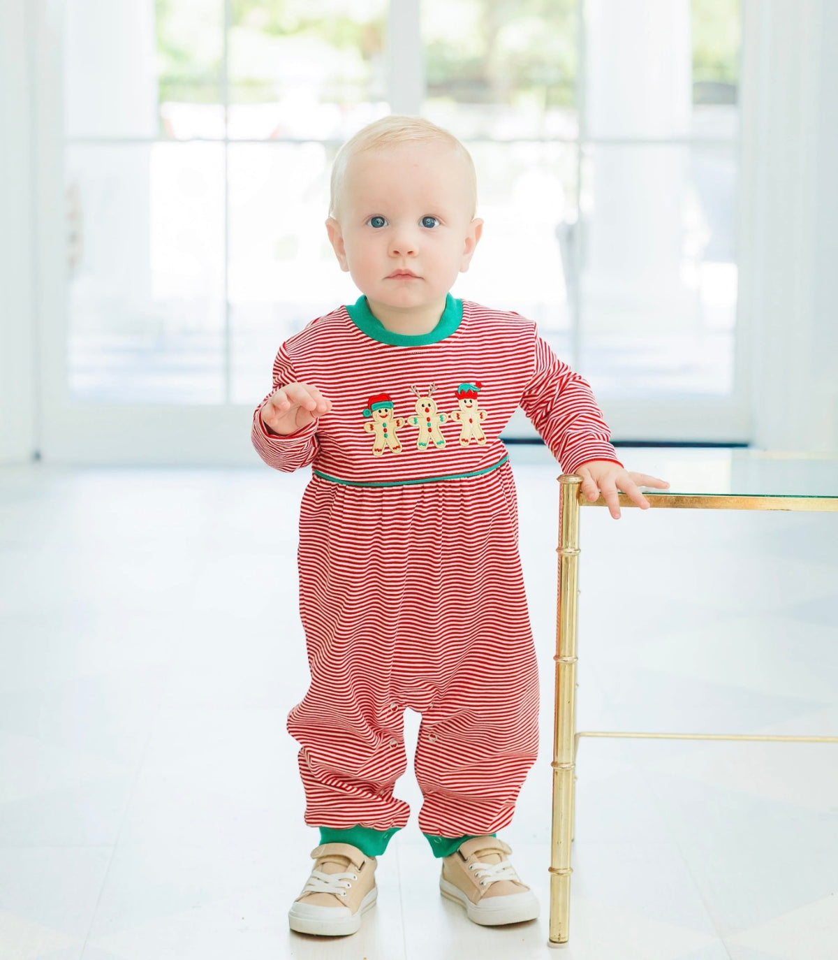 Santa’s Sweet Helpers Romper