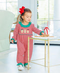 Santa’s Sweet Helpers Ruffle Romper