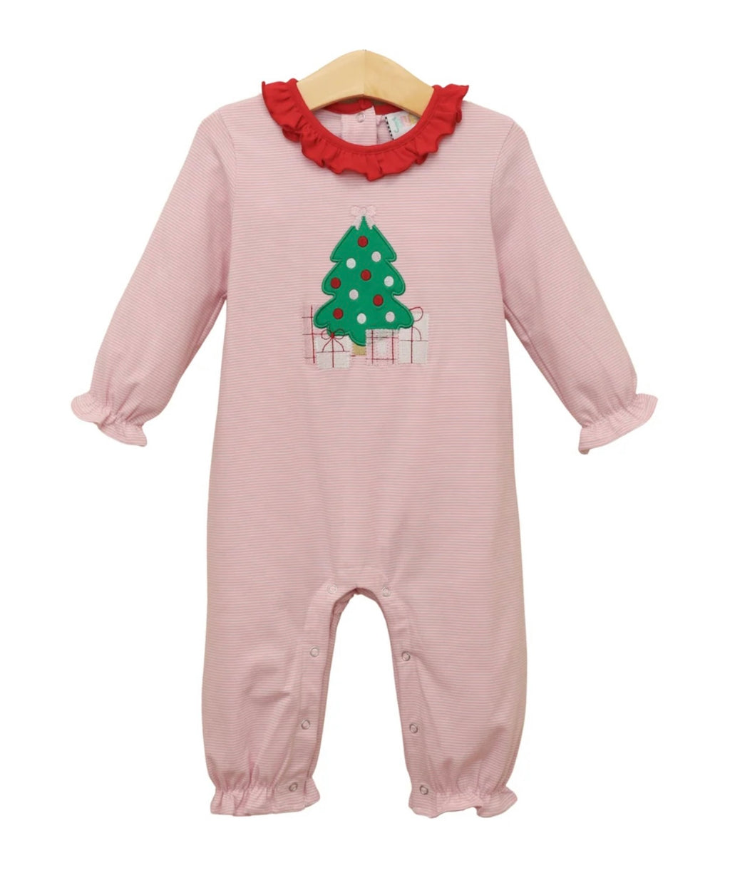 Underneath The Tree Ruffle Romper