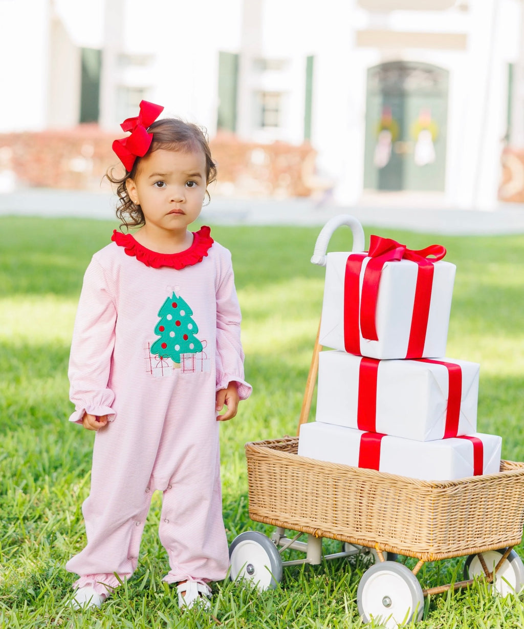 Underneath The Tree Ruffle Romper
