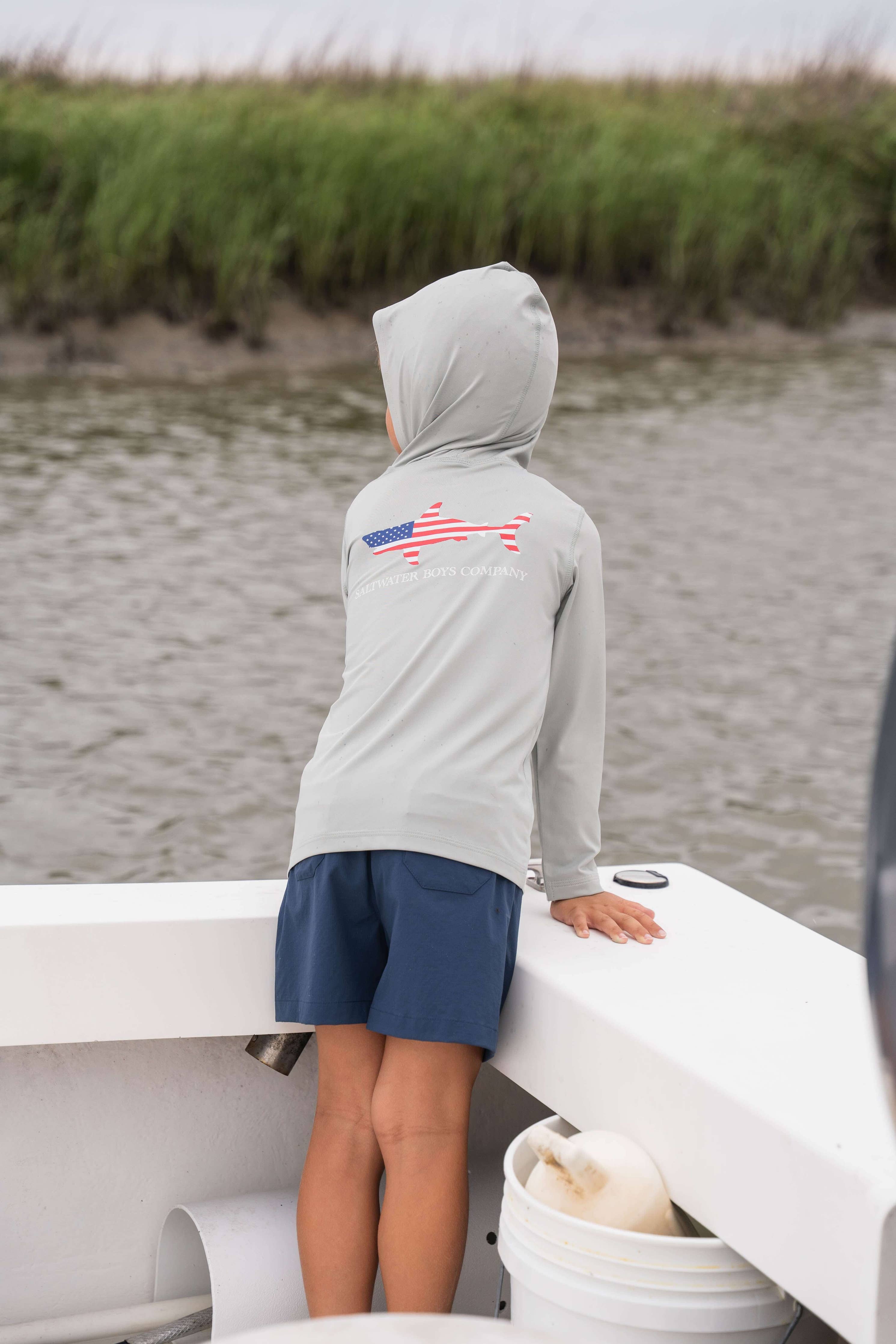 Topsail Boys Performance Short - Navy